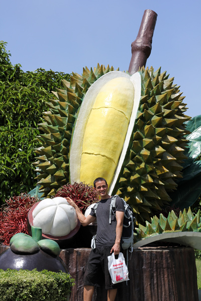 I'm not obsessed with durian or anything like that... I'm not obsessed with durian or anything like that...