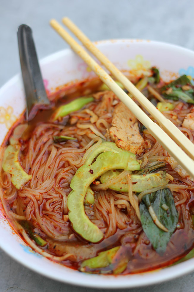 A bowl of near perfect noodles A bowl of near perfect noodles