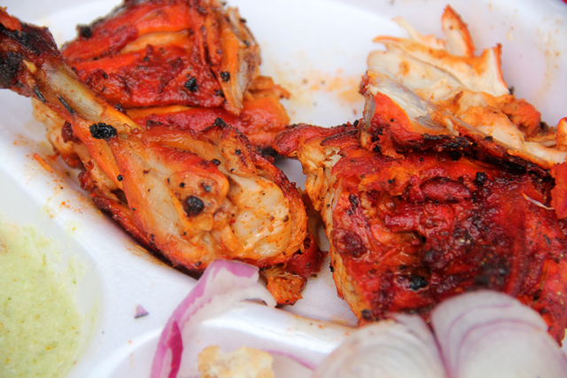 Tandoori Chicken in Agra, India Tandoori Chicken in Agra, India