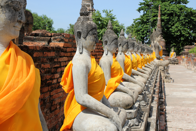 Spending the day touring Ayutthaya, Thailand Spending the day touring Ayutthaya, Thailand